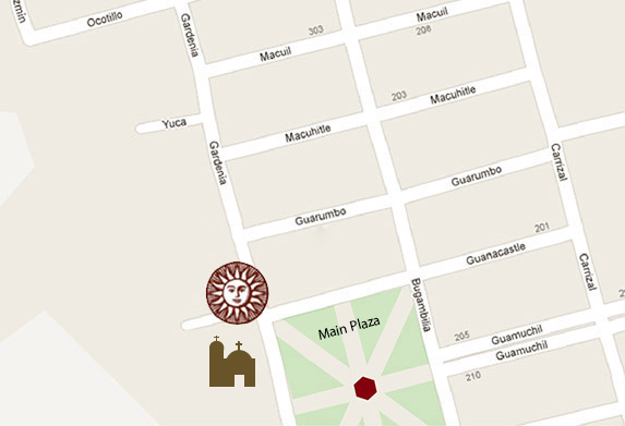 Ubicacion Misión de los Arcos Huatulco